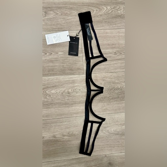 BLUEBELLA Karina Bra in Sheer/Black. Size 34B. New With Tags. - Picture 9 of 9